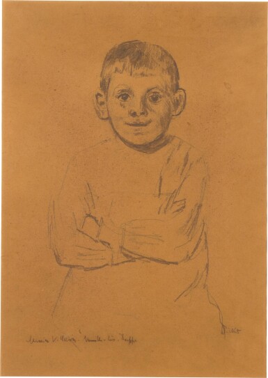 View full screen - View 1 of Lot 216. Portrait of Maurice Villain.