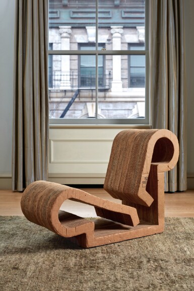 View full screen - View 1 of Lot 51. "Easy Edges" Lounge Chair.