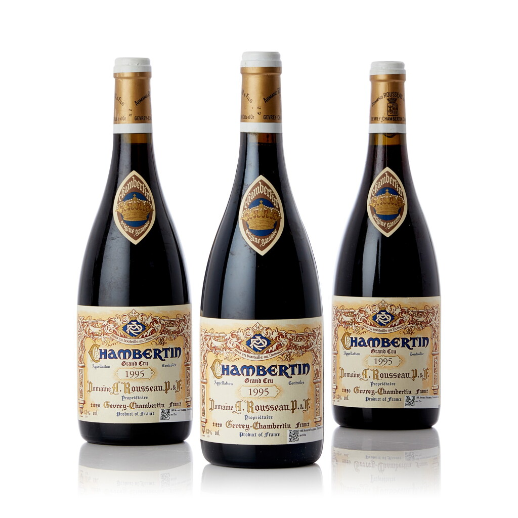 View full screen - View 1 of Lot 9565. Chambertin 1995 Domaine Armand Rousseau (12 BT).