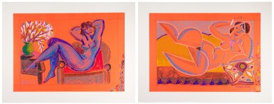 View full screen - View 1 of Lot 32. HUSSEIN MADI | I) UNTITLED II) UNTITLED .