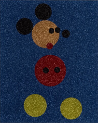 View full screen - View 1 of Lot 28. Mickey (Blue Glitter).