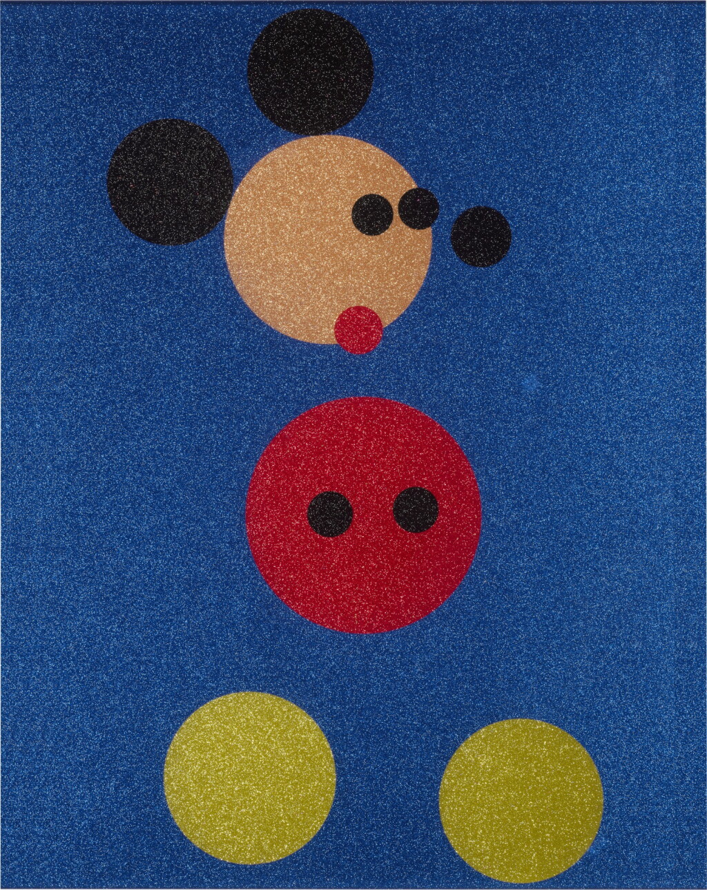 View full screen - View 1 of Lot 45. Mickey (Blue Glitter).