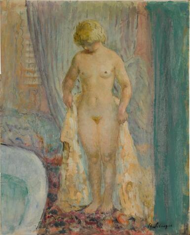 View full screen - View 1 of Lot 425. Nu blond à la baignoire.