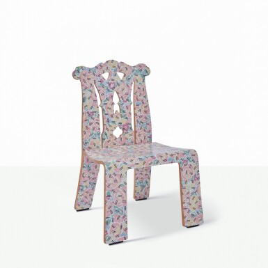 View full screen - View 1 of Lot 145. ROBERT VENTURI AND DENISE SCOTT BROWN | "CHIPPENDALE" CHAIR.