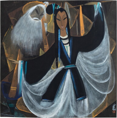 View full screen - View 1 of Lot 148. Lin Fengmian
(1900-1991) | Opera Personae.