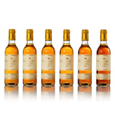 View full screen - View 1 of Lot 290. Château d'Yquem 1990 (24 HB).