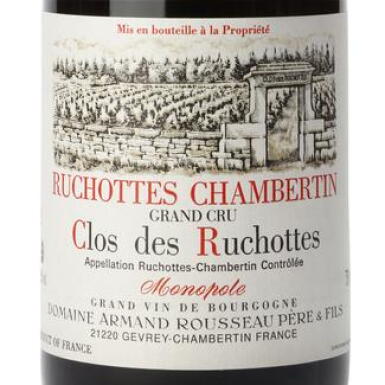 View full screen - View 1 of Lot 1322. Ruchottes Chambertin, Clos des Ruchottes 2012 Domaine Armand Rousseau (1 BT).