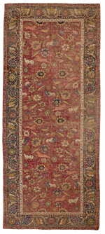 The Yerkes-Remarque Mughal Hunting Carpet, India, first half 17th century