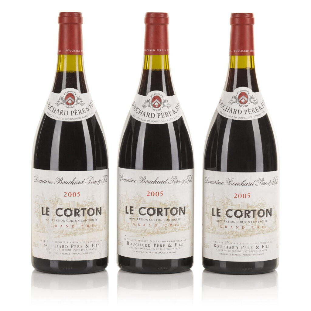 View full screen - View 1 of Lot 196. Corton 2005 Bouchard Père et Fils (6 MAG).