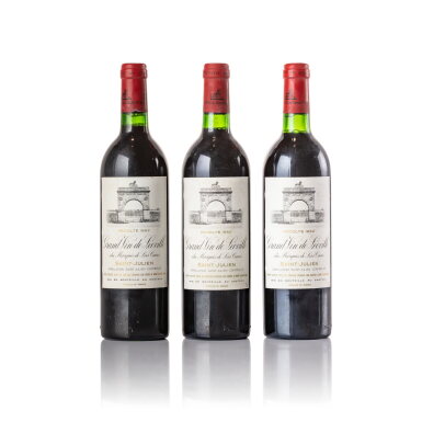 View full screen - View 1 of Lot 325. Château Léoville Las Cases 1982 (3 BT).