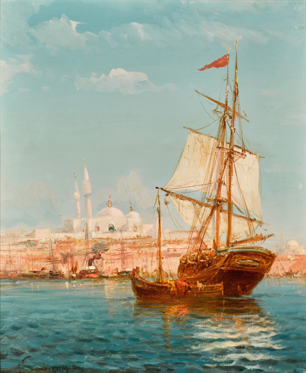 View full screen - View 1 of Lot 92. On the Bosphorus.