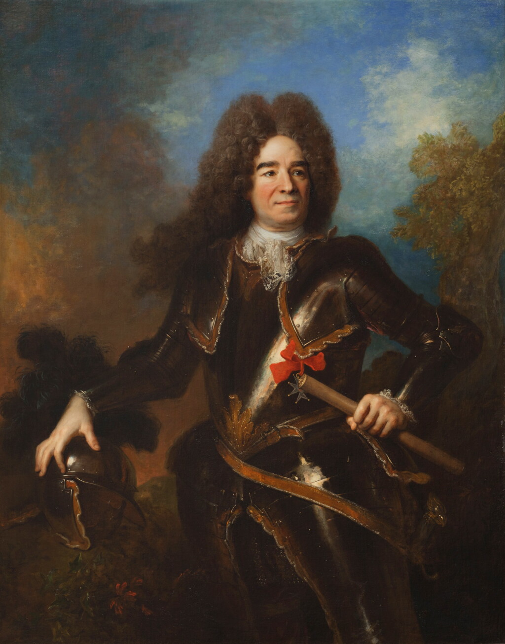 Voir en plein écran - Voir 1 du lot 351. Portrait of Jean-Thomas, Comte de Bérulle, Lieutenant-Général des Armées du Roi.