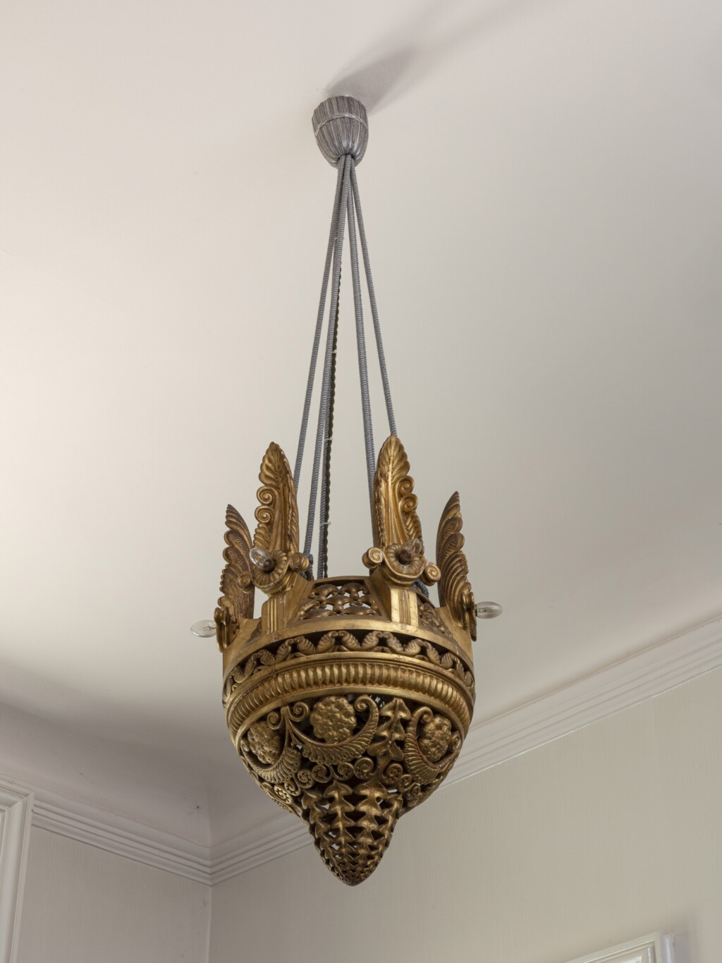 View full screen - View 1 of Lot 17. Ceiling light, circa 1925 .