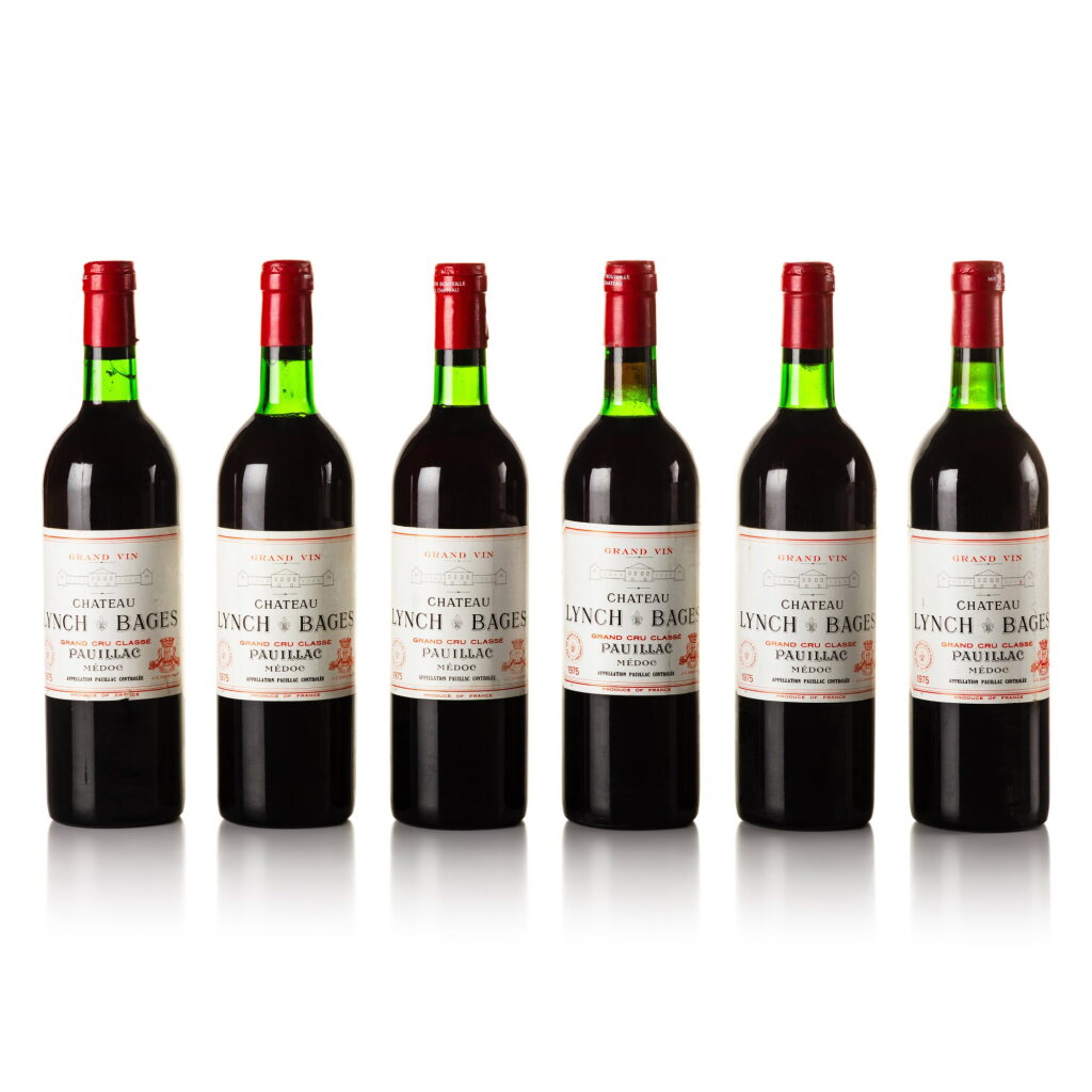 View full screen - View 1 of Lot 177. Château Lynch Bages 1975 (6 BT).