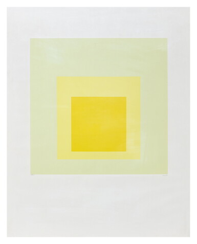 View full screen - View 1 of Lot 37. Untitled, from Homage to the Square.