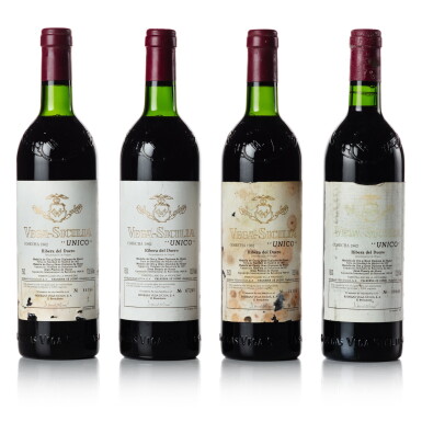 View full screen - View 1 of Lot 337. Vega Sicilia 'Unico' 1962 (4 BT).