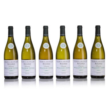 View full screen - View 1 of Lot 539. Chablis Bougros, Côte Bouguerots 2005 William Fèvre (12 BT).