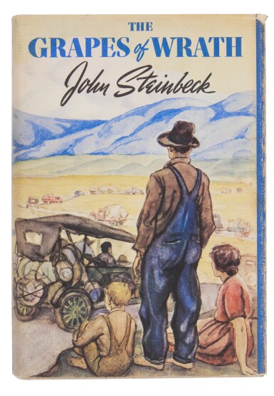 View full screen - View 1 of Lot 77. Steinbeck, John | The Grapes of Wrath, first edition.