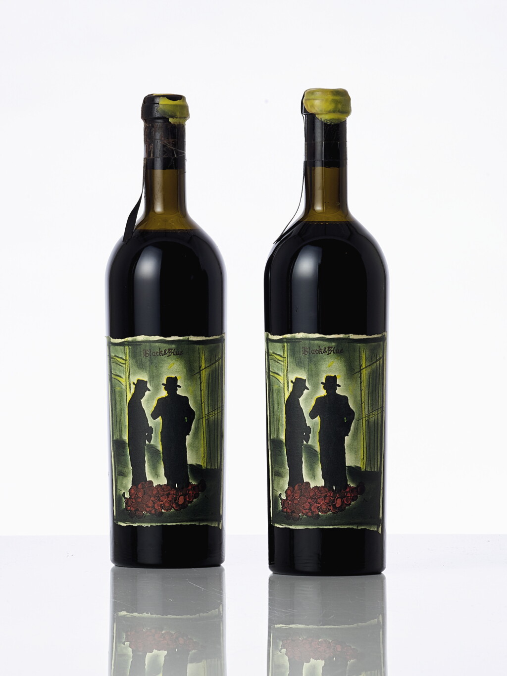 View full screen - View 1 of Lot 6820. Manfred Krankl & Havens Wine Cellars, Black & Blue 1992 (2 BT).