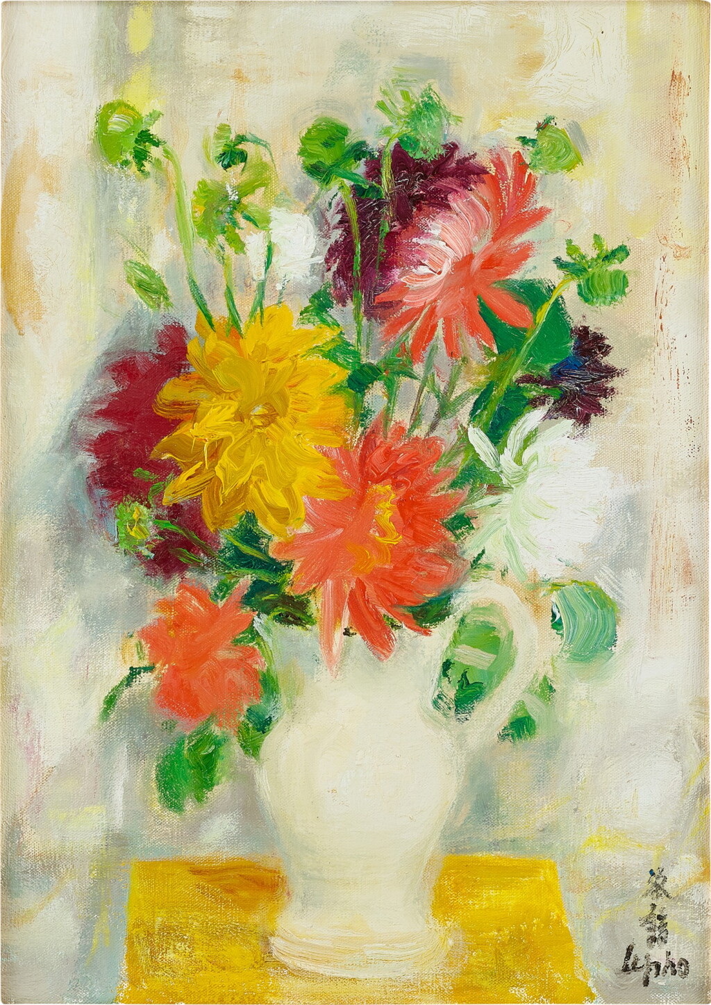 View full screen - View 1 of Lot 2030. Le Pho 黎譜 | Flowers 花束.