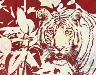 View full screen - View 1 of Lot 6004. Shepard Fairey 謝帕德·費爾雷 | Grace and Power Under Pressure 壓力下的恩典和權力.
