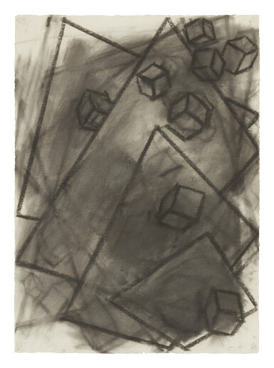 View full screen - View 1 of Lot 501. MEL BOCHNER | FALL OUT.