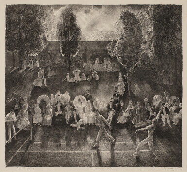View full screen - View 1 of Lot 291. The Tournament (Mason 72).