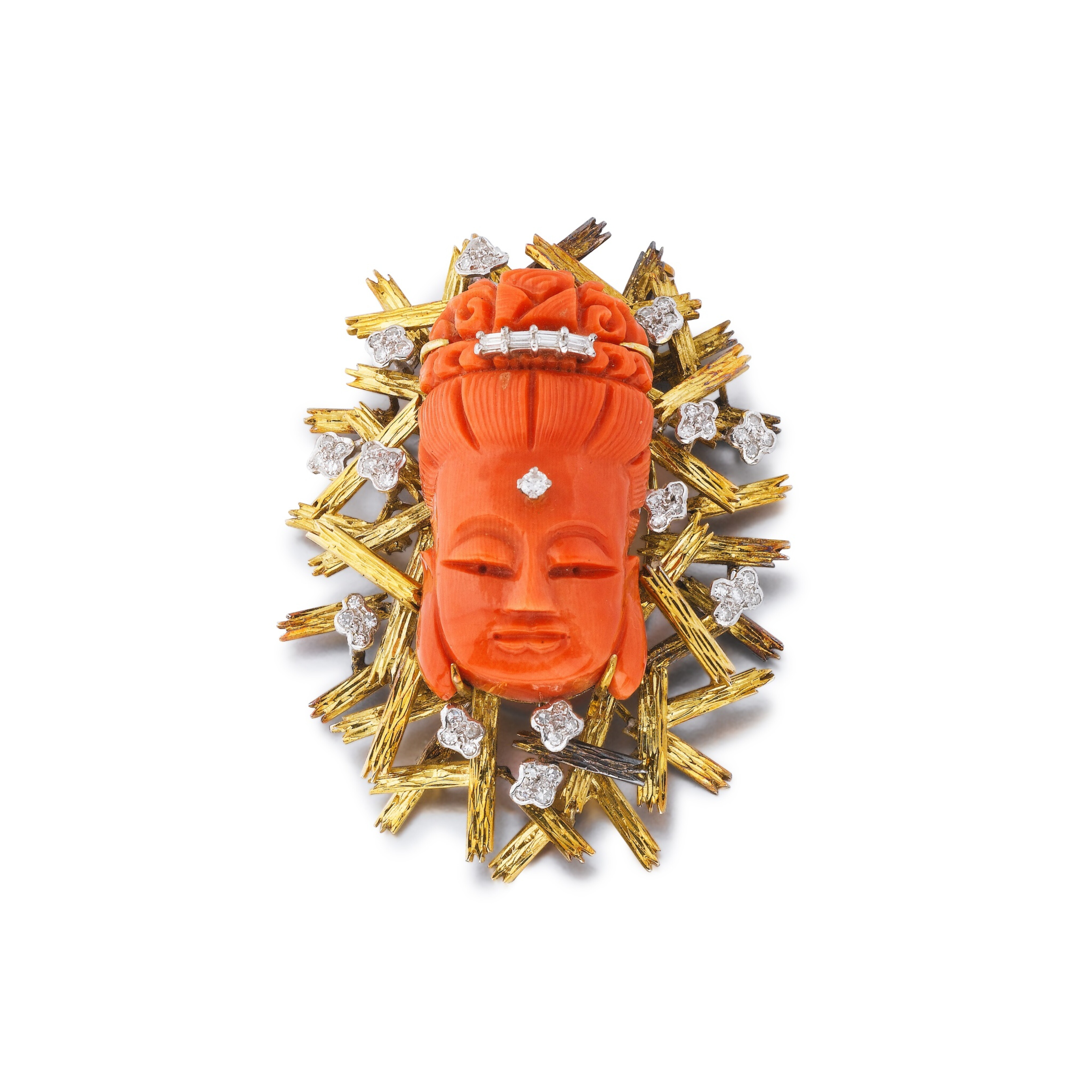 Broche vntage argentée, perre volette et grse - Etsy France Broche vntage argentée, perre volette et grse - Etsy France