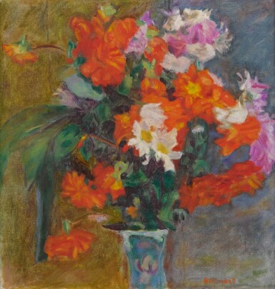 View full screen - View 1 of Lot 253. Bouquet de fleurs.