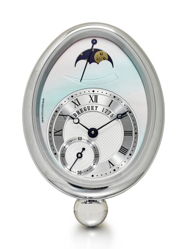 View full screen - View 1 of Lot 8117. BREGUET | A METALWORK WALL CLOCK, CIRCA 2010.