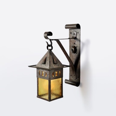 View full screen - View 1 of Lot 40. Sconce from the Yates Hotel, Syracuse, New York.