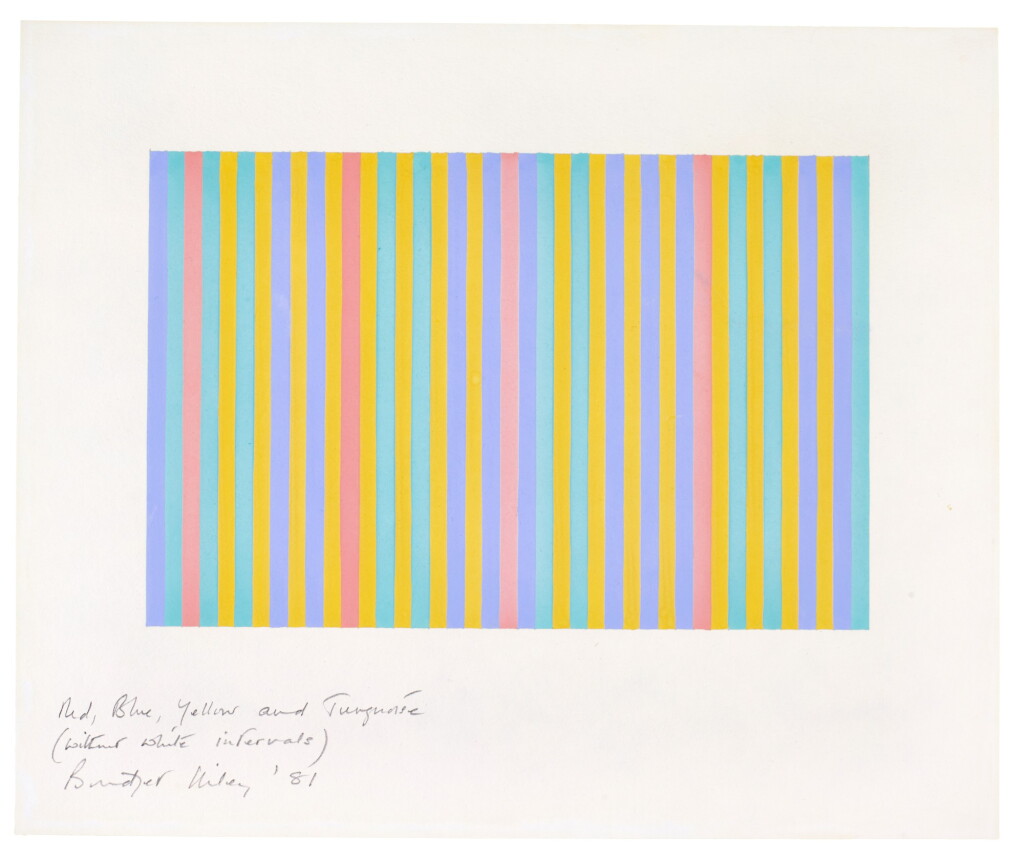 View full screen - View 1 of Lot 449. RED, BLUE, YELLOW AND TURQUOISE (WITHOUT WHITE INTERVALS).