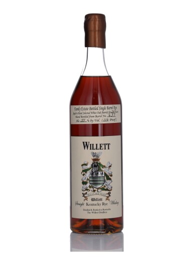 View full screen - View 1 of Lot 709. Willett Family Estate Single Barrel Bourbon 24 Year Old 110 Proof 1984 (1 BT 75cl).