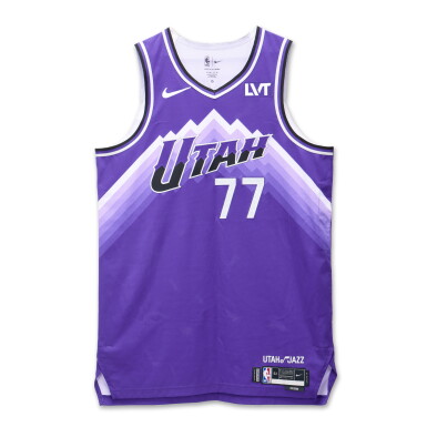 View full screen - View 1 of Lot 140. Omer Yurtseven Utah Jazz 2023-2024 In-Season Tournament Game Worn City Edition Jersey .