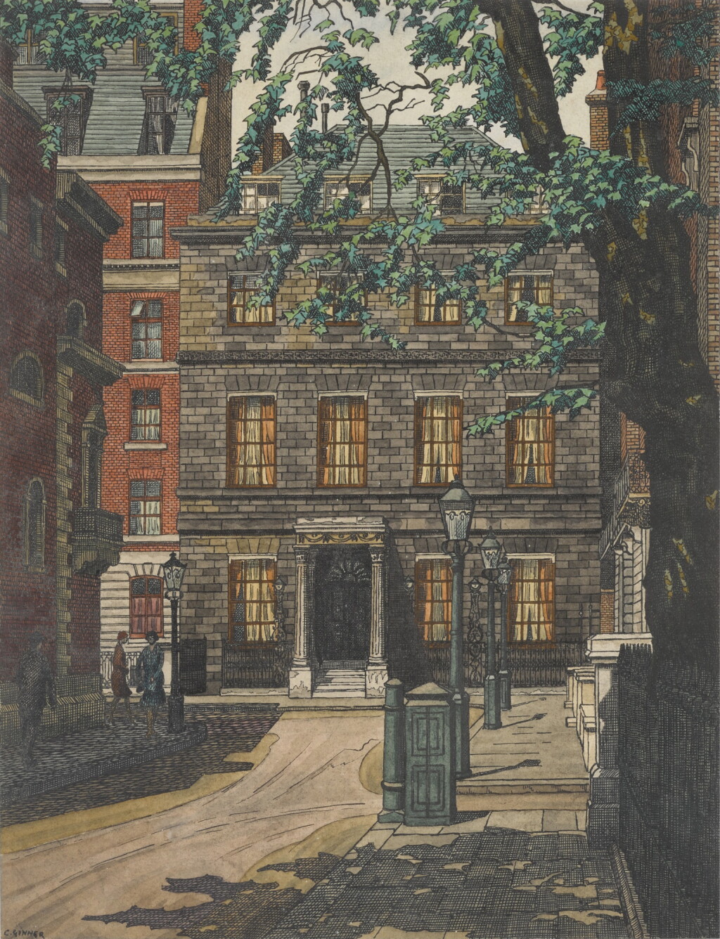 View full screen - View 1 of Lot 192. Chandos House, Queen Anne Street.