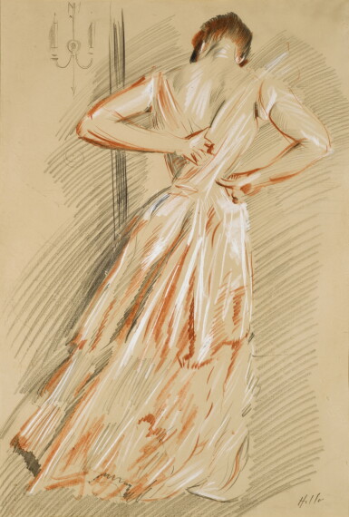 View full screen - View 1 of Lot 70. Madame Helleu à sa toilette.
