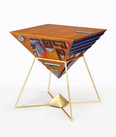 View full screen - View 1 of Lot 25. Piramide bar cabinet.