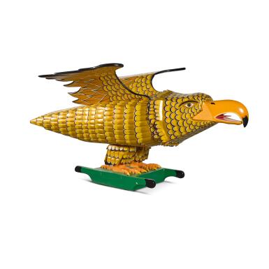 View full screen - View 1 of Lot 112. Eagle Coffin.