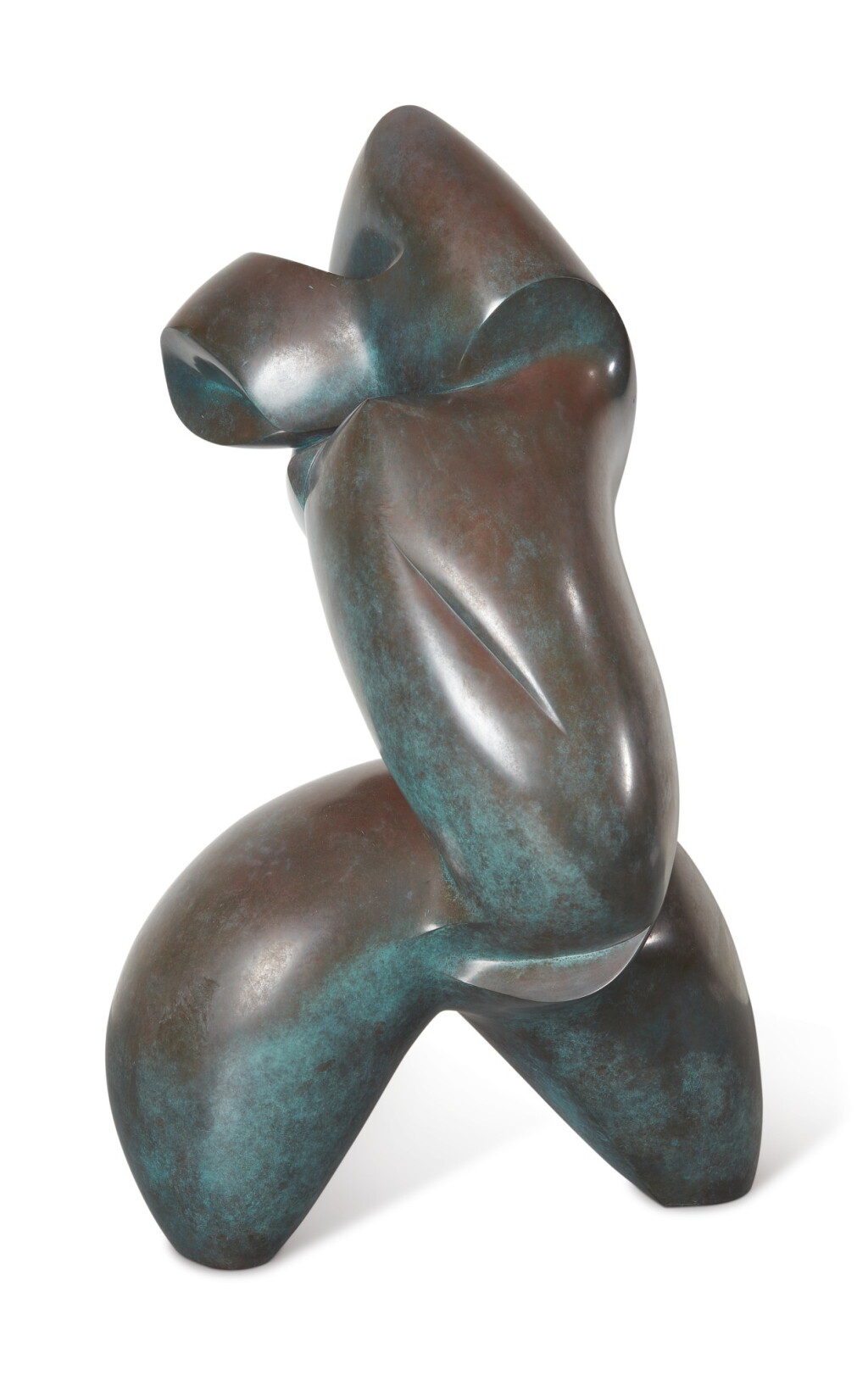 View full screen - View 1 of Lot 619. DOMINIQUE POLLÈS | ABSTRACT FIGURE.
