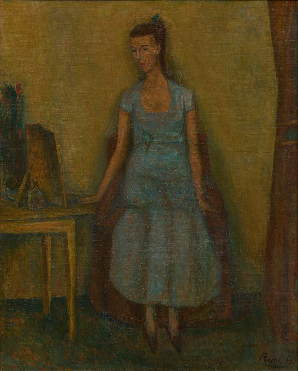 View full screen - View 1 of Lot 43. Femme devant le miroir.
