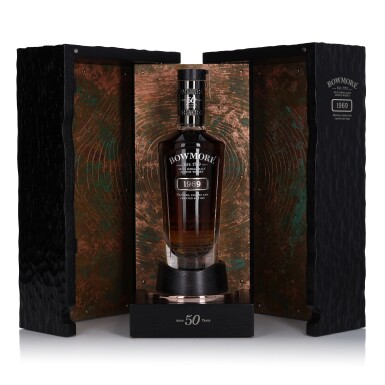 View full screen - View 1 of Lot 55. Bowmore 50 Year Old 46.9 abv 1969 (1 Bottle 70cl).