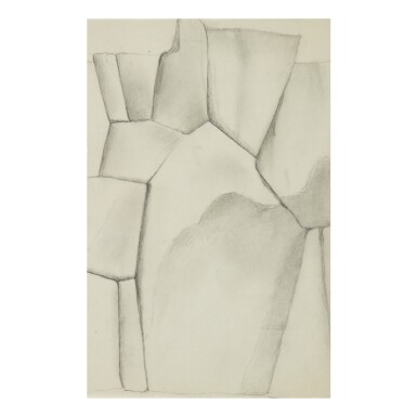 View full screen - View 1 of Lot 103. GEORGIA O'KEEFFE | UNTITLED (SACSAYHUAMAN).