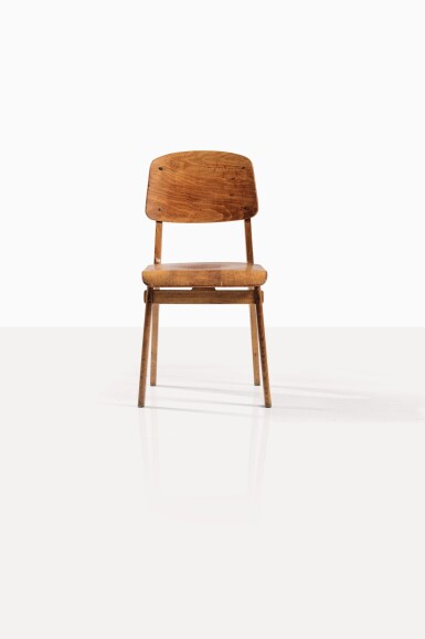 View full screen - View 1 of Lot 132. Chaise Tout bois.