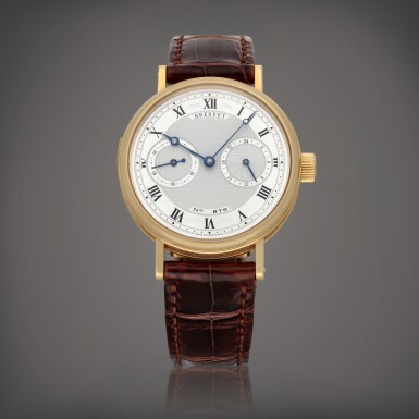 View full screen - View 1 of Lot 430. Reference 3637BA/12/986 | A yellow gold minute repeating wristwatch | Circa 2017.