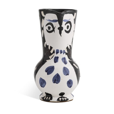 View full screen - View 1 of Lot 50. Cruchon hibou (A. R. 293).