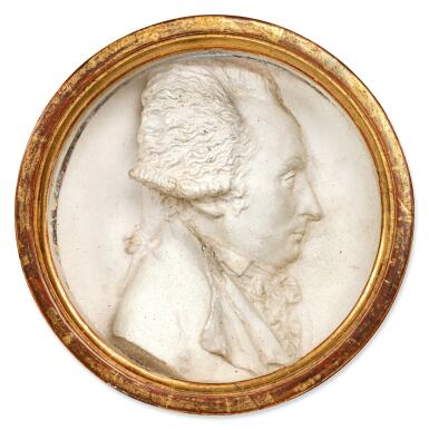 View full screen - View 1 of Lot 17. Portrait Medallion of a Gentleman, possibly Joseph-Jean-Baptiste Albouy, called Dazincourt.