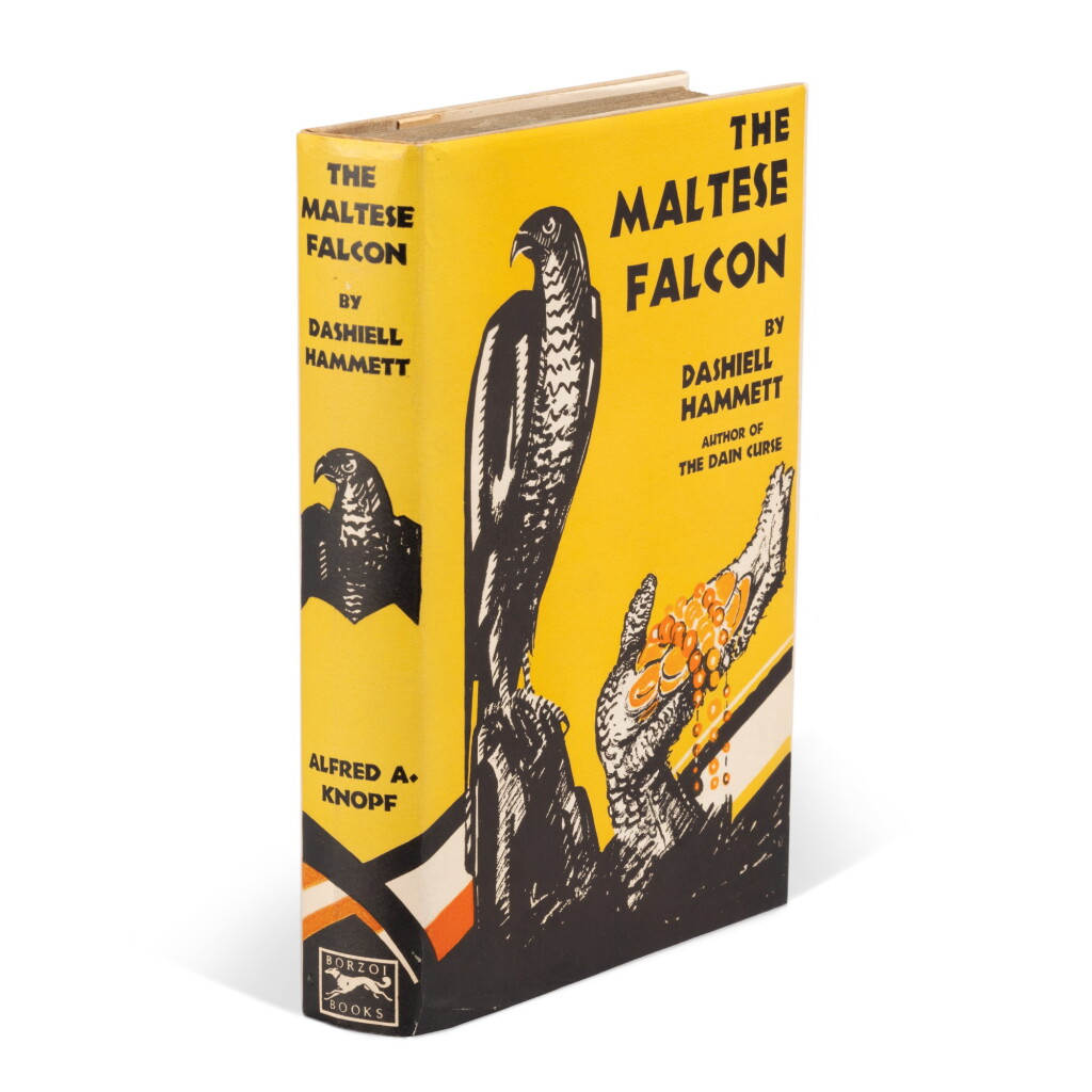View full screen - View 1 of Lot 1194. Hammett, Dashiell | The Maltese Falcon, first edition in dust-jacket.