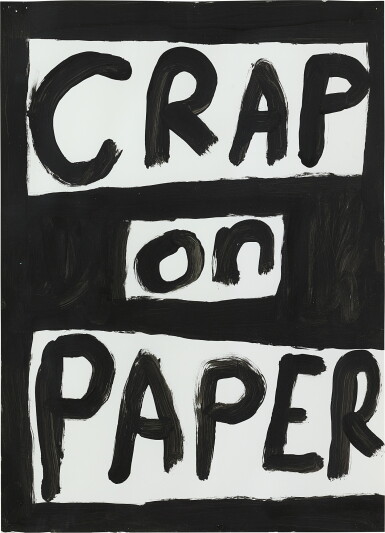 View full screen - View 1 of Lot 5613. Crap on Paper | 紙上廢話.