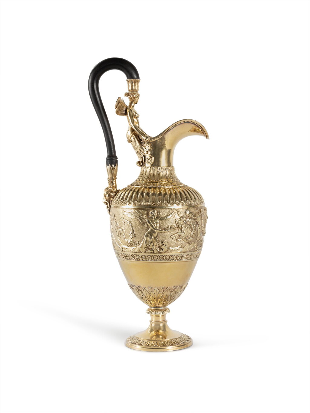 View full screen - View 1 of Lot 66. A French silver-gilt ewer, Martin-Guillaume Biennais, Paris, 1804-1809.