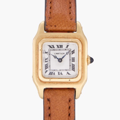 View full screen - View 1 of Lot 312. Santos | A yellow gold wristwatch | Circa 1920 .
